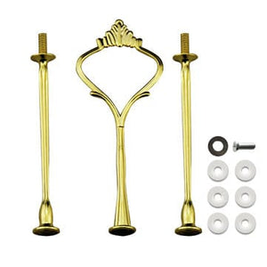 Metal cake stand bits Gold