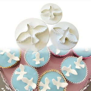 Dove Fondant plunger cutter