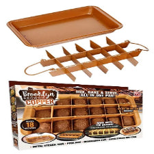 Copper Brownie pan set