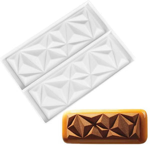 A120 Hard Plastic Chocolate Mould Chocolate Slab 14.5x5.7cm