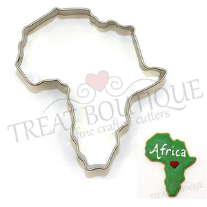 Treat Boutique Metal Cookie Cutter African Continent