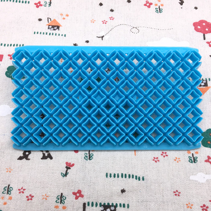 Nr8 Fondant clay Embosser Diamond 15x8cm