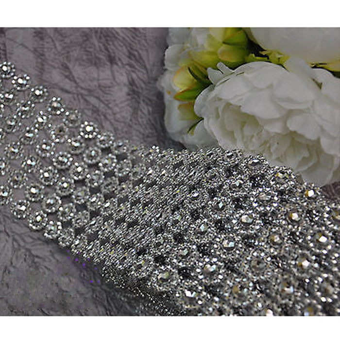 Diamante bling decor roll, +-9m, 12cm