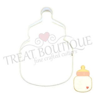 Treat Boutique Metal Cookie Cutter, Baby Bottle Chubby