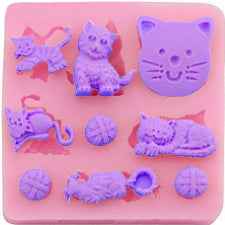 Silicone Mould Cats
