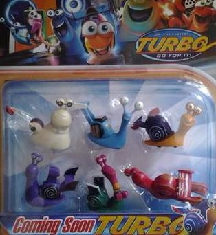 Turbo Figurine Set 6 pcs