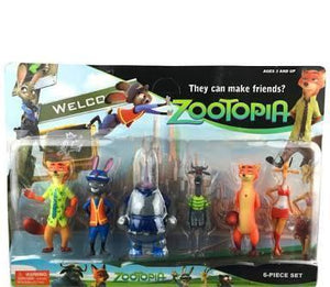 Zootopia Figurine Set