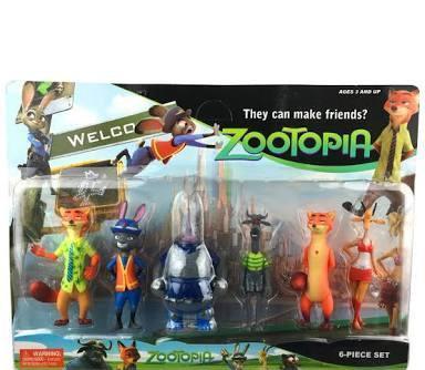 Zootopia Figurine Set – Lamay