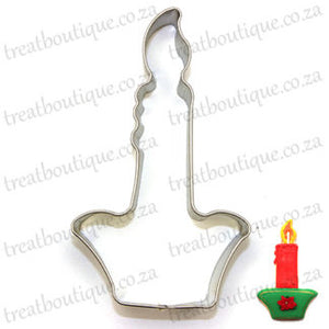Treat Boutique Metal christmas Cookie Cutter Candle