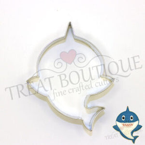 Treat Boutique Metal Cookie Cutter Chubby Shark