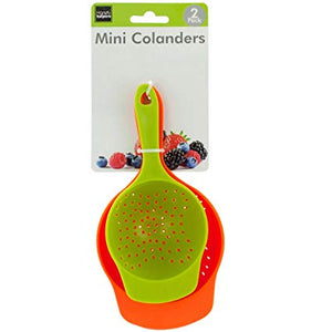 Plastic mini colander set