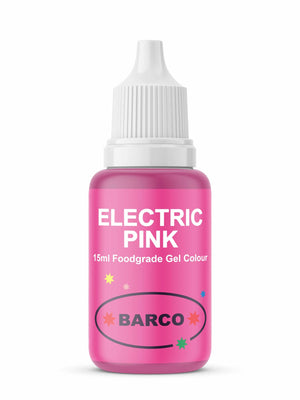 Barco Food Grade Gel Electric Pink 15ml