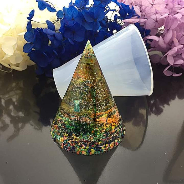 Resin Cone soft silicone mould 3.5cm