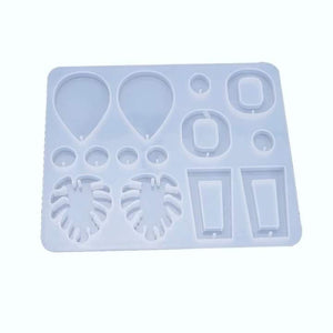 Tropical Earrings silicone resin mould