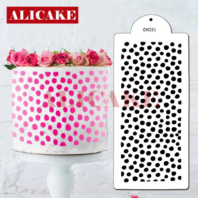 Cake Decorating Stencil CH251