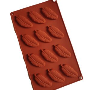 HL-9177 B, Silicone mould, Soap Chocolate Fondant, Feather