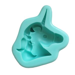 Unicorn head silicone mould