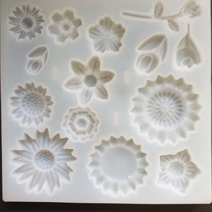 Flower Soft Resin Silicone Mould