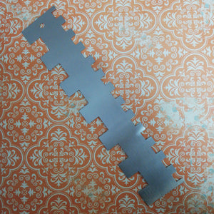 C Metal icing scraper, 24.8cm