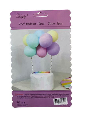 Cake Pastel Balloons