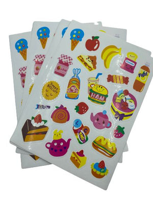 Food Stickers 10 Sheets