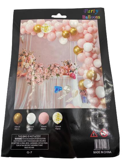 G-7 Balloon Arch Garland 100pcs