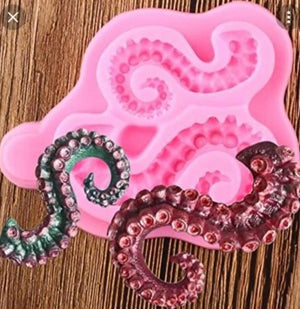 Silicone Mould Under the Sea Octopus