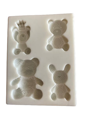 Silicone Mould Teddy