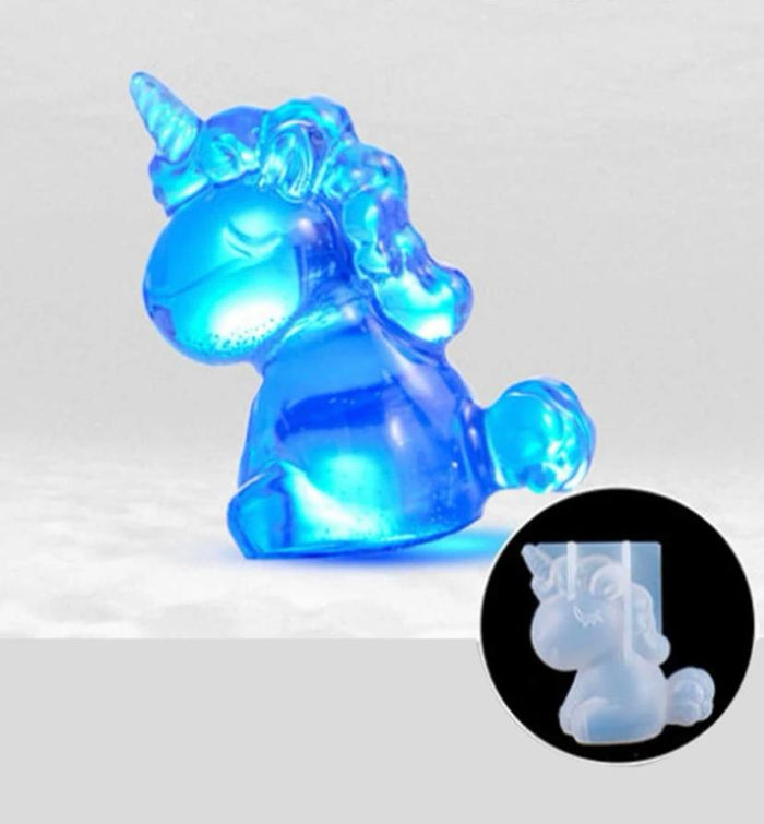 Silicone Resin Mould 3d Unicorn