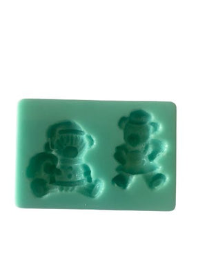 Silicone Mould Christmas Teddy