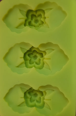 Fondant Flower Pattern Silicone Mould KY0160