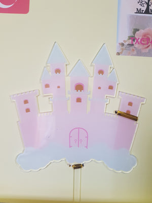 Nr57 Acrylic Cake Topper Castle