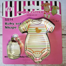 Baby Grow / Baby Bottle Cookie Cutter SS14