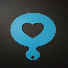 Cupcake/ coffee Stencil XBAK201 Heart Q, Valentine