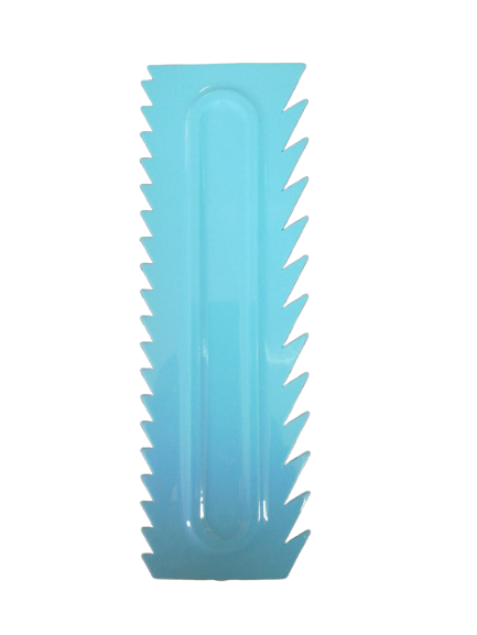 Plastic Icing comb scraper, 1