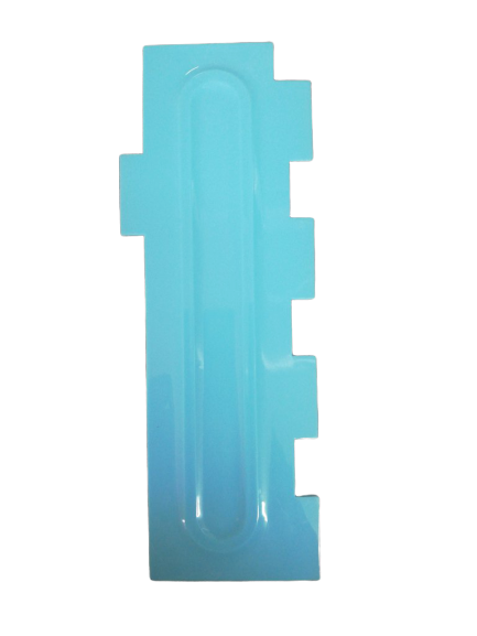 Plastic Icing comb scraper, 3