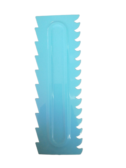 Plastic Icing comb scraper, 5