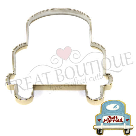 Treat Boutique Metal Cookie Cutter Just Married Car