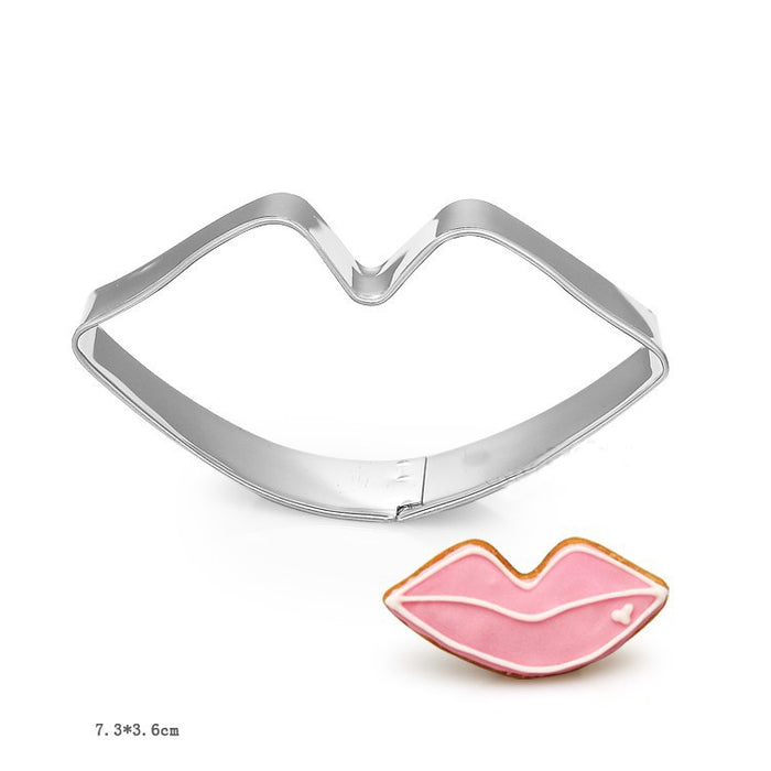 Metal Cookie Cutter Lips