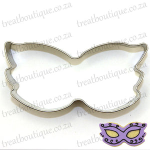 Treat Boutique Metal cookie cutter Masquerade mask 10x5cm