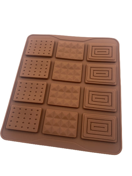 Silicone Mould Mini Chocolate Bars 2