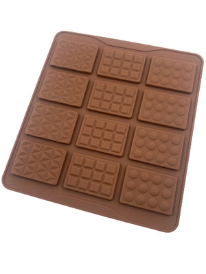 Silicone Mould Mini Slab Chocolate Bar