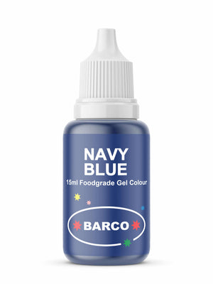 Barco Food Grade Gel Navy Blue 15ml
