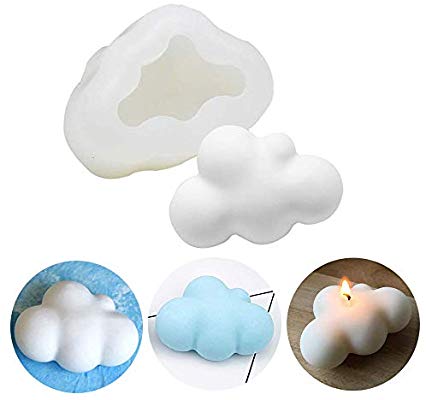 Silicone Mould 3D Cloud Set