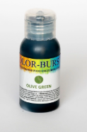 Kolor-Burst Gel Colouring Olive Green 50ml