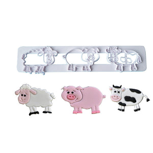 Farm animals multi plastic cutter