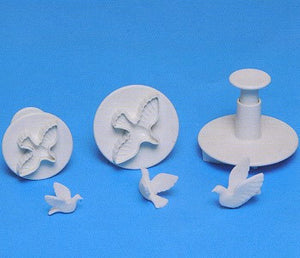 Dove Fondant plunger cutter