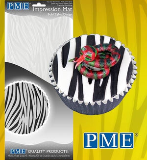 PME Impression Mat Bold Zebra