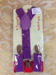 Kiddies  suspenders, Dark Purple, A