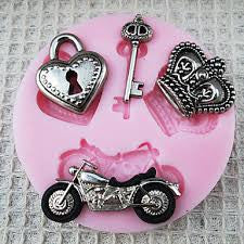 Silicone Mould Motorcycle Lock